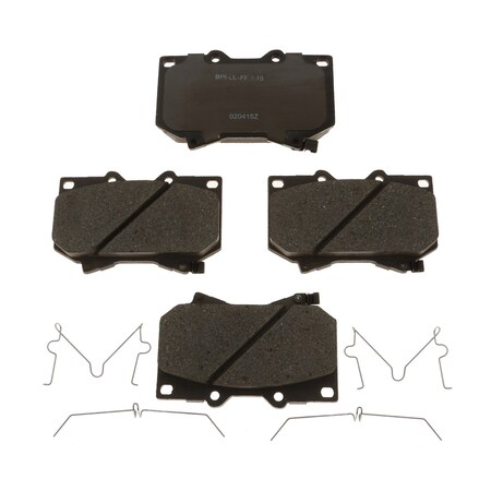 Raybestos Toytrk:Sequoia 01-03; Tundra 00 Pad Set, Sp812Trh SP812TRH